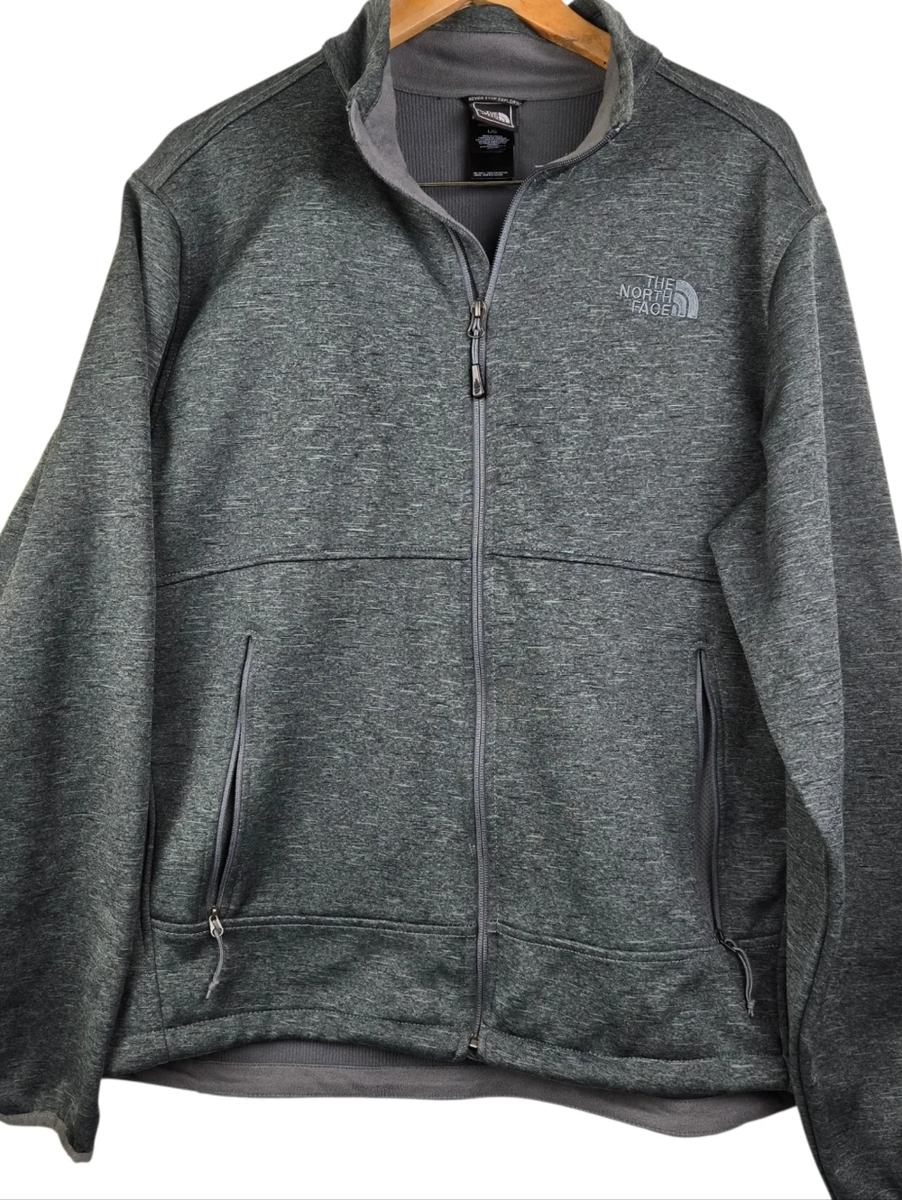 The North‎ Face Apex Softshell Jacket Mens Large Full Zip Jacket.
